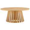 COUCHTISCH Liv Ø 80 cm - Braun, Holzwerkstoff (80/80/35cm) - Happy Garden