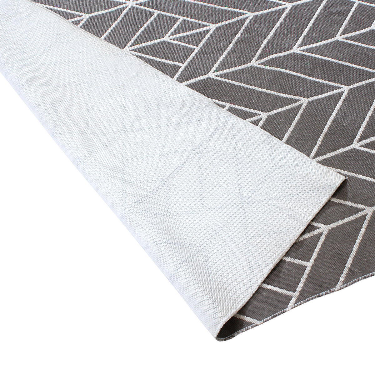 IN-/OUTDOORTEPPICH - Kunstfaser - Grau, Textil (190/290cm) - home24