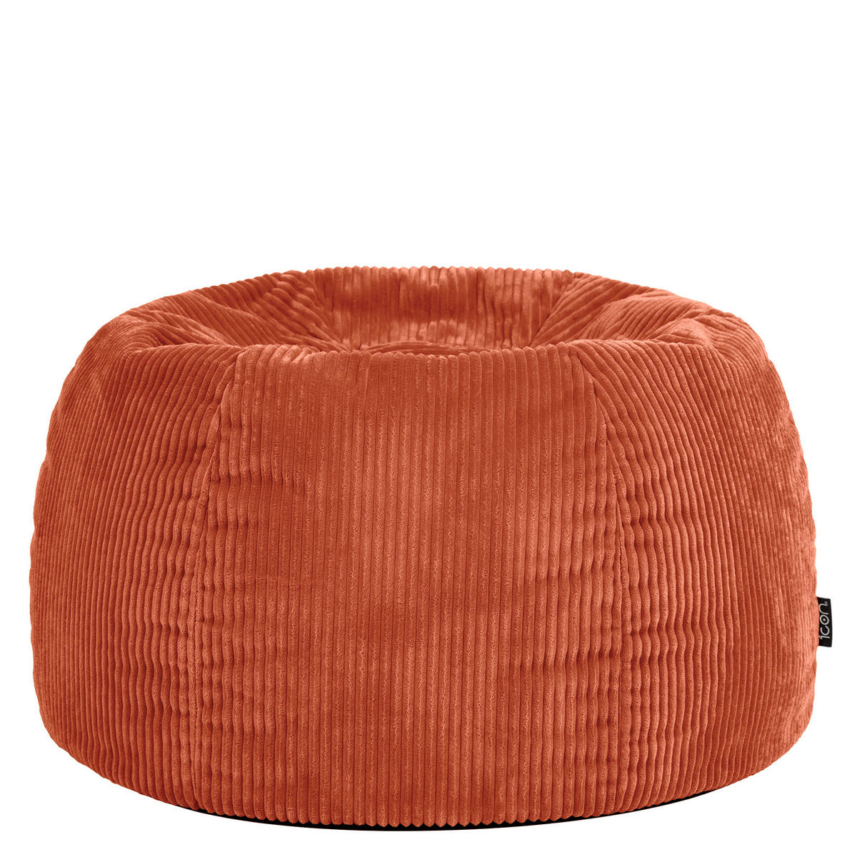 SITZSACK Klassisch Kingston, Cord - Terracotta, Textil (85/50/85cm) - icon