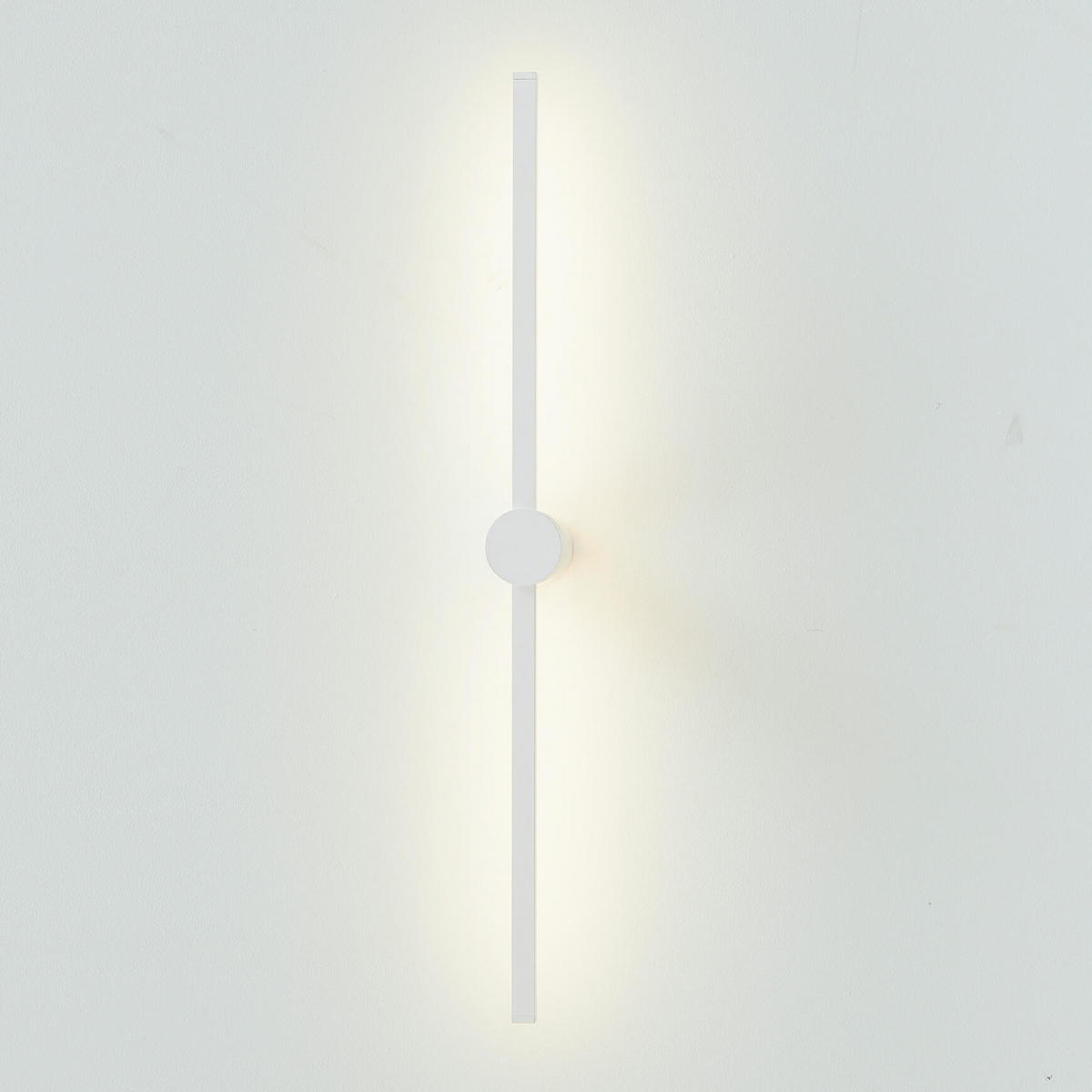 WANDLEUCHTE Eydon, Weiß, 80cm - Weiß, Metall (13/6.5/80cm) - KOSILUM