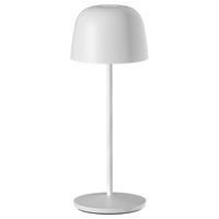TISCHLAMPE SOPHIA weiß - Weiß, Metall (7.5/7.5/20cm) - Lumisky