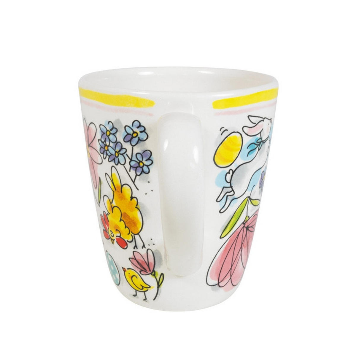 BECHER Happy Easter Pasen in Bunt - 350 ml - Multicolor, Keramik (0.35L) - Blond Amsterdam