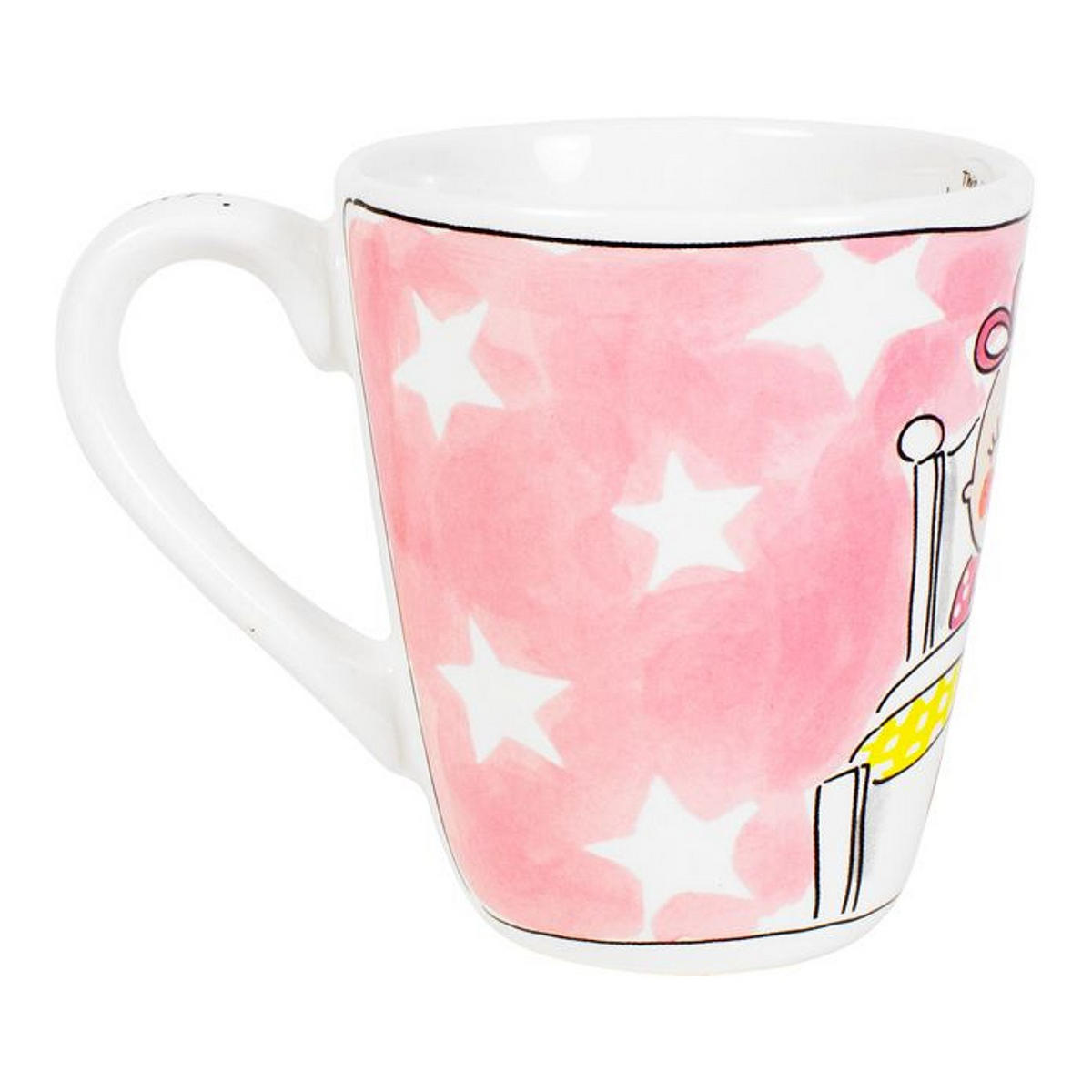 BECHER Es ist ein Mädchen in Bunt - 350 ml - Multicolor, Keramik (0.35L) - Blond Amsterdam