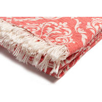 HAMAMTUCH Barok 100% Baumwolle 100x180 Rot - Rot, Textil (180/100cm) - Villa Möbel