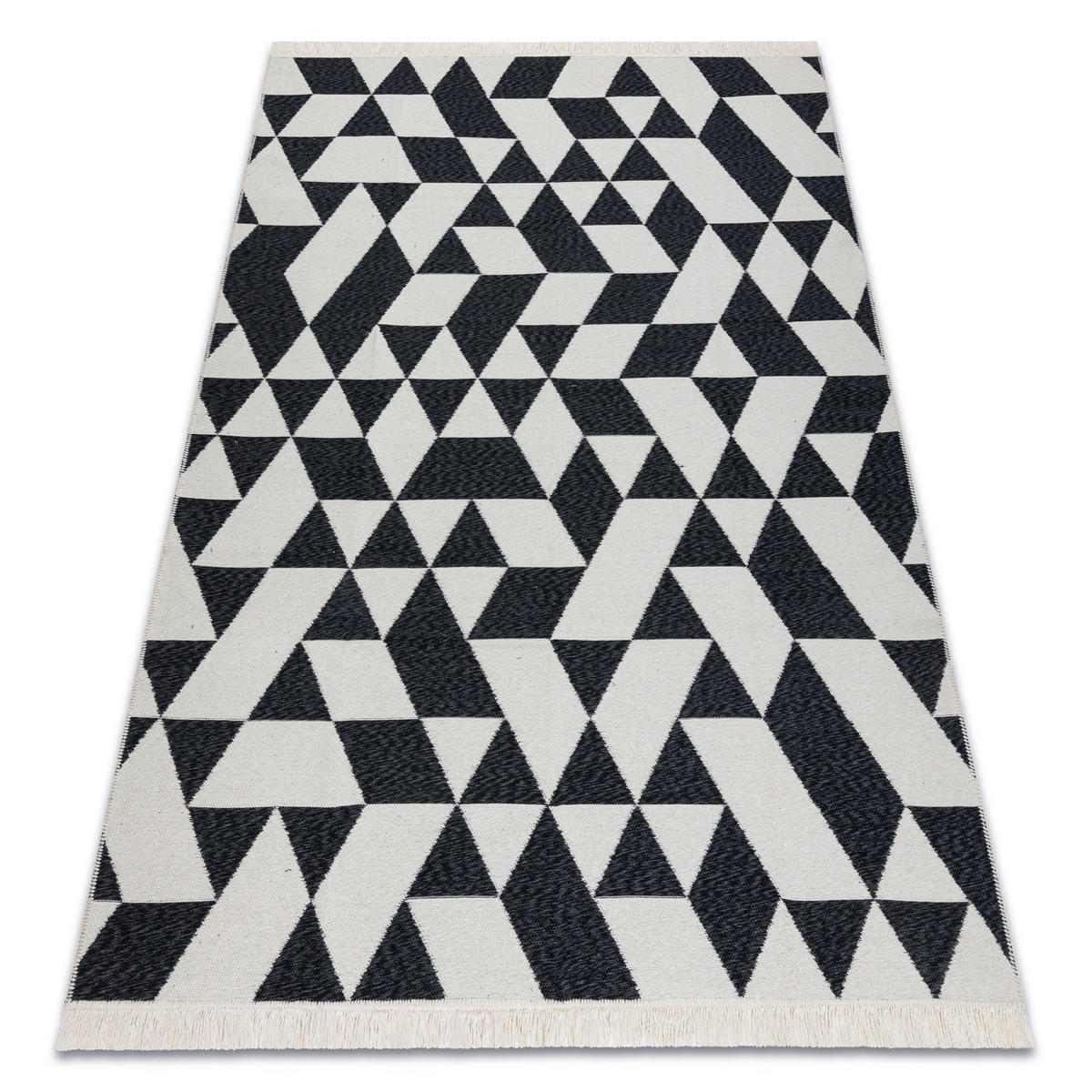 TEPPICH TWIN 100/200 cm - Schwarz, Textil (100/200cm) - rugsX