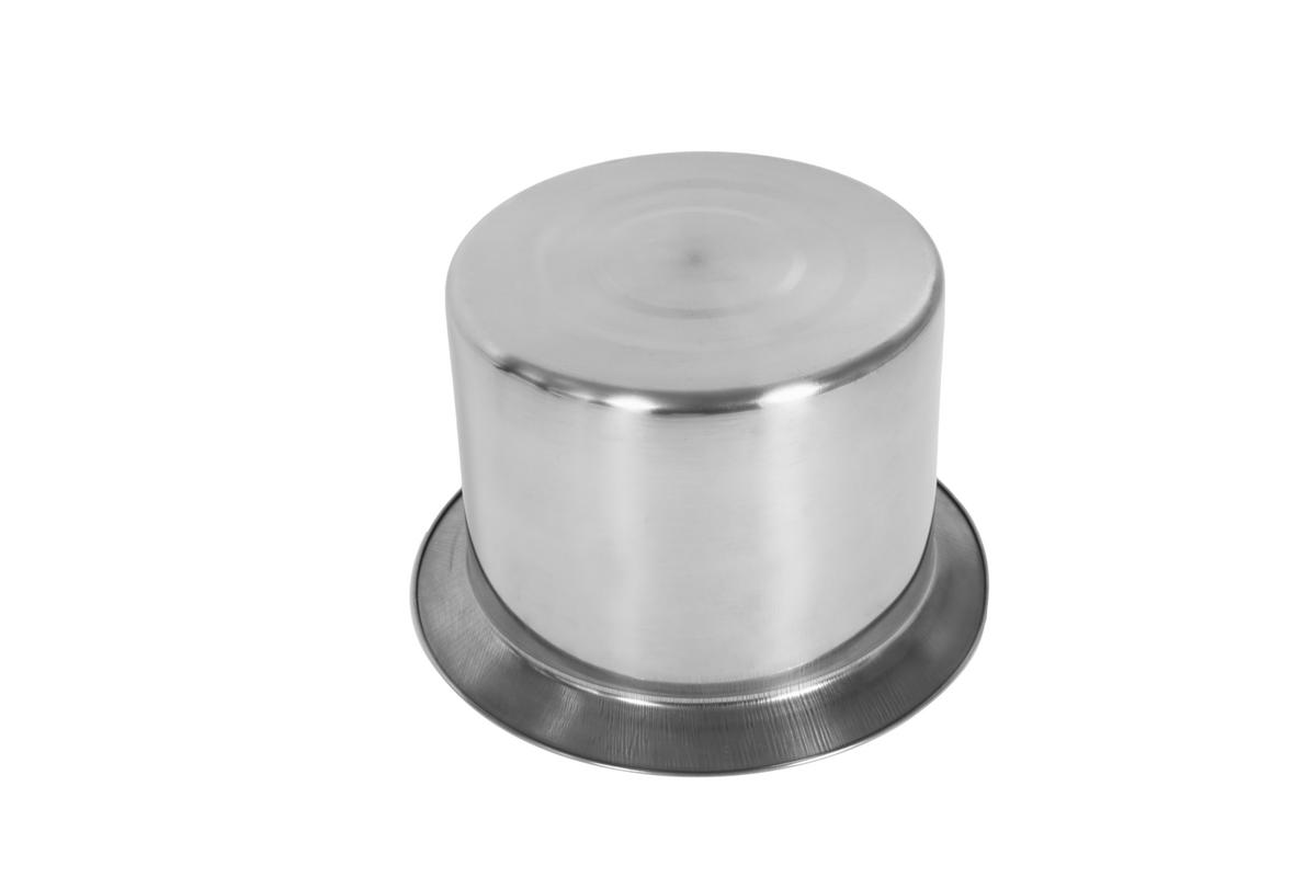 GARTEN BEISTELLTISCH Aluminium Bronze - Braun, Metall (55/55/49cm) - ComfortXL