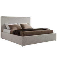 POLSTERBETT CORIVO CLASSIC 180/200 - Hellgrau Strukture - Schaum-Matratze - Hellgrau, Textil (180/200cm) - MKS