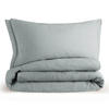 BETTWÄSCHE Musselin, 100% Baumwolle, 200/200 cm & 2x 80/80 cm - Blau, Textil (200/200cm) - Blumtal