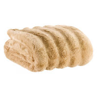 STEPPDECKE Astrid greige 85 x 200 cm - Beige, Textil (85/200cm) - Vivaraise