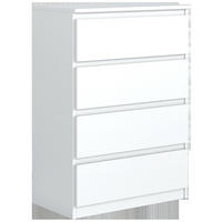 KOMMODE Weiß 70/102/39 - Weiß, Holzwerkstoff (70/102/39cm) - RAUMHIRSCH FURNITURE