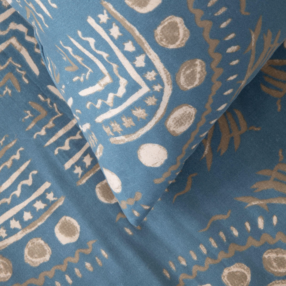 BETTWÄSCHE Losa Mikrofaser blau 220/200 cm - Blau, Textil (220/200cm) - Homla