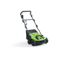 RASENMÄHER - 59.5cm x 45cm - Polypropylen - schwarz, grün - GRAMI - Schwarz, Kunststoff (59.5/34.5/45cm) - Vente-Unique