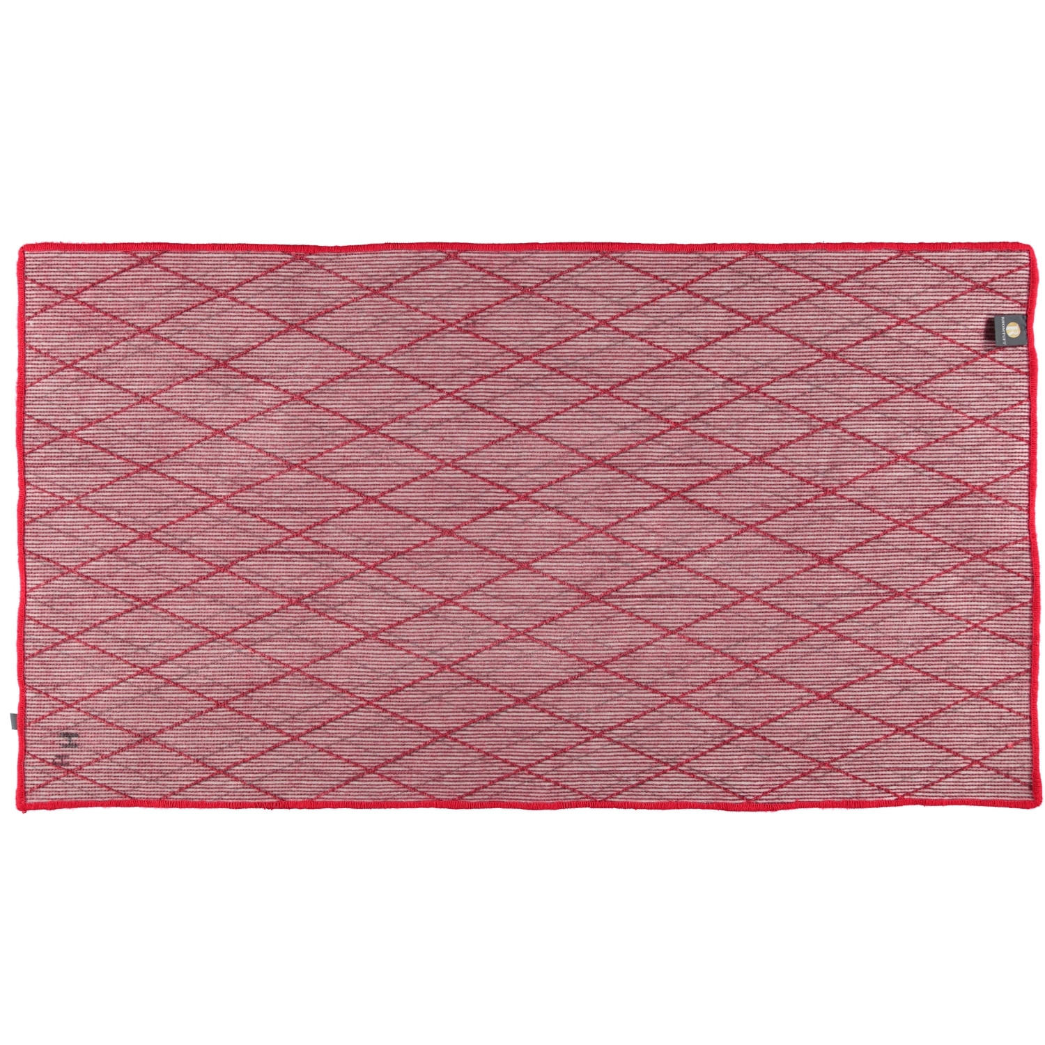 BADTEPPICHE RHOM CARDINAL-CARMIN - 1346 - Rot, Textil (60/90cm) - Rhomtuft