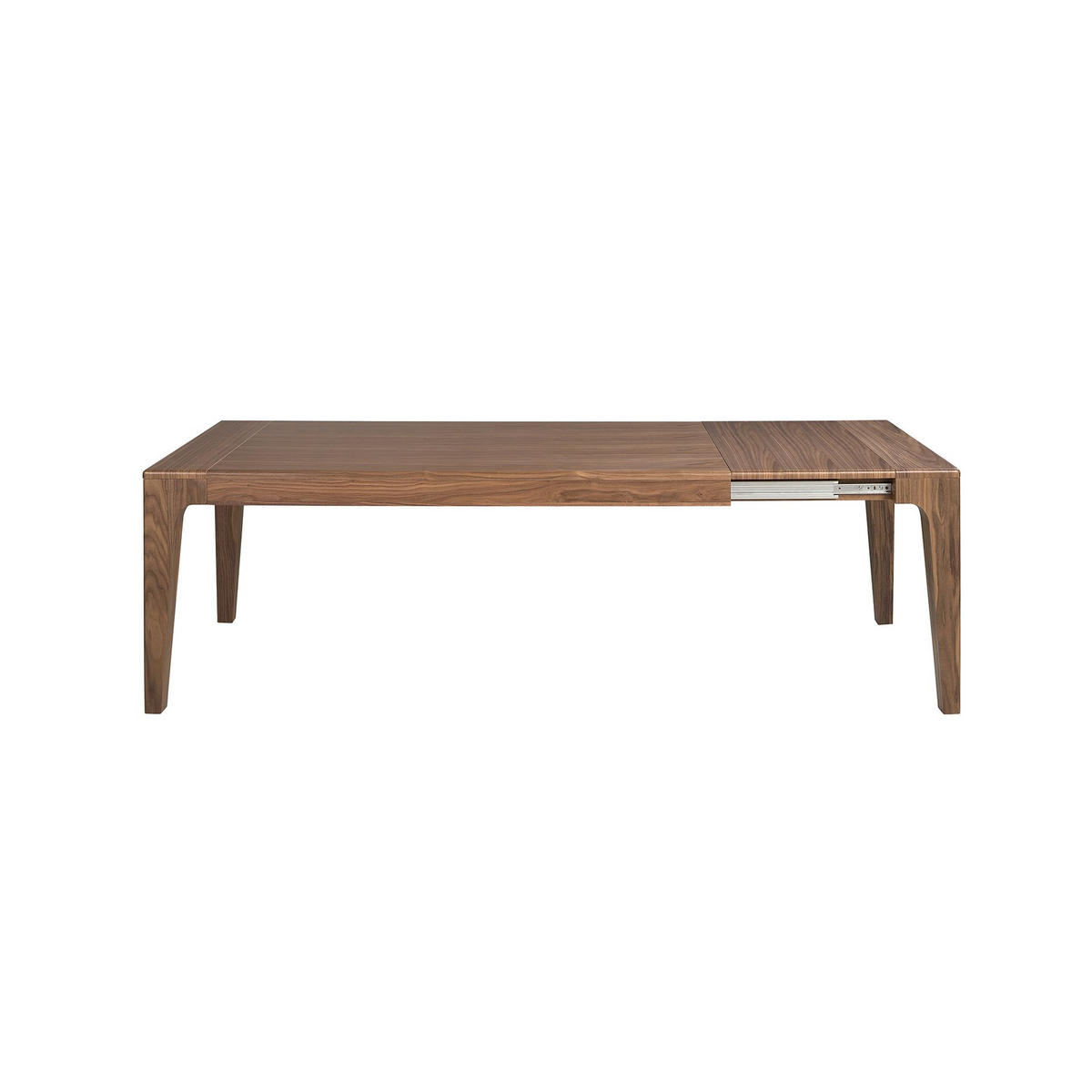 ESSTISCH Rechteckiger ausziehbarer aus Nussbaumholz 200/90/75 cm - Nussbaumfarben/Walnussfarben, Holz/Holzwerkstoff (90/200/75cm) - ANGEL CERDA