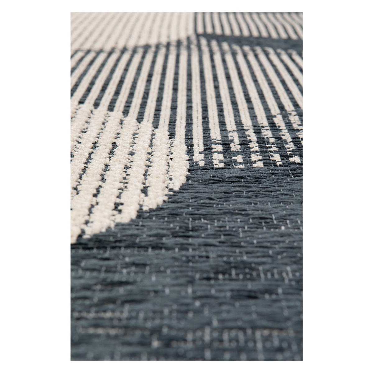 OUTDOOR-TEPPICH Anaya petrolgrün 200 x 290 cm - Dunkelblau, Textil (200/290cm) - Vivaraise