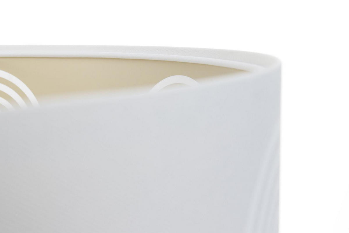 HÄNGELEUCHTE Weiß 40/90 cm - Beige/Weiß, Kunststoff (20/0.4/90cm) - ONZENO