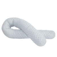 BETTSCHLANGE Lil Planet türkis - Hellblau, Textil (170/12cm) - Roba