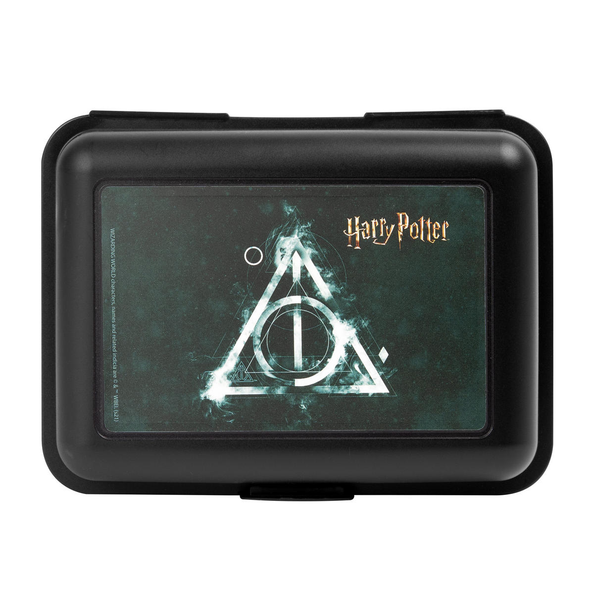 BROTDOSE Harry Potter Heiligtümer des Todes Schwarz 17,5 x 12,8 x 6,9 cm - Schwarz, Kunststoff (17.5/6.9/12.8cm) - United Labels