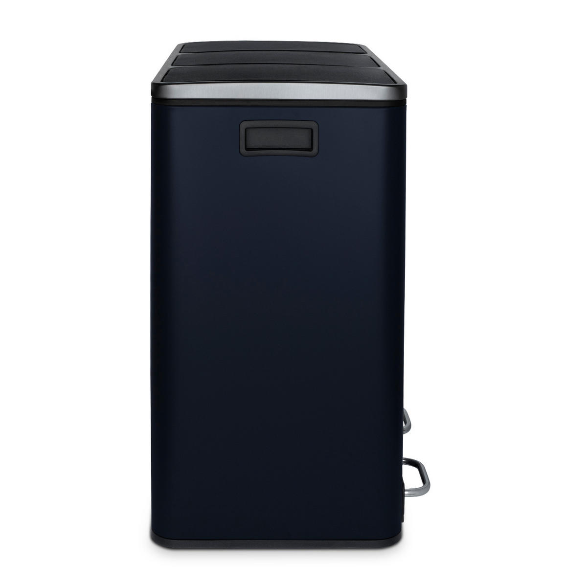 RECYCLINGMÜLLEIMER 54L, 3x18L Behälter, nachtblau N°986 - Dunkelblau, Metall (61.5/56/34.5cm) - Les Collectors