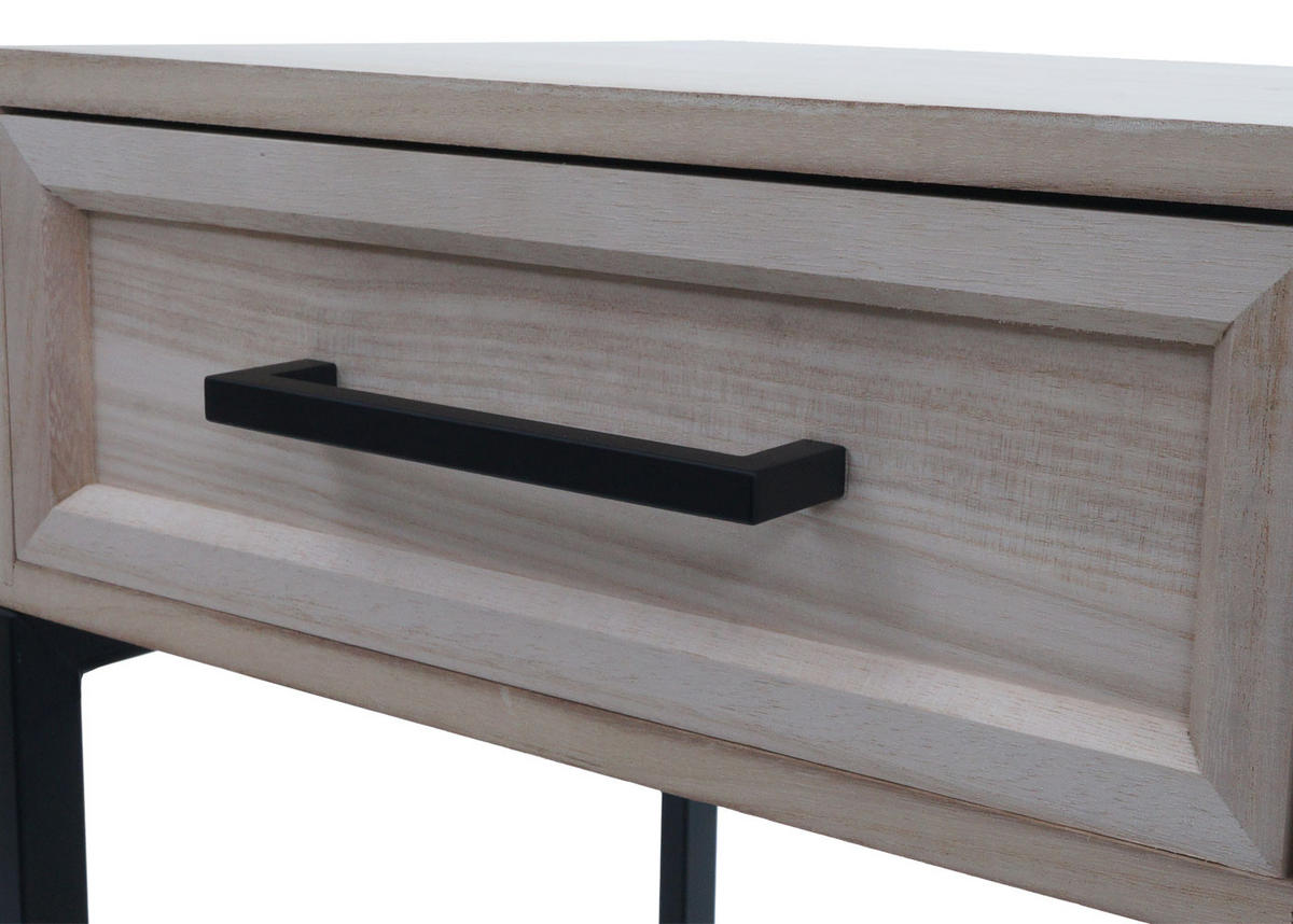 NACHTTISCH rechteckig Braun - Braun, Holz (43/59/36cm) - MCW