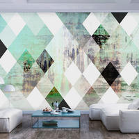 VLIESTAPETE Grün 150/105 cm - Weiß/Grün, Textil (150/1cm) - KUNSTLOFT