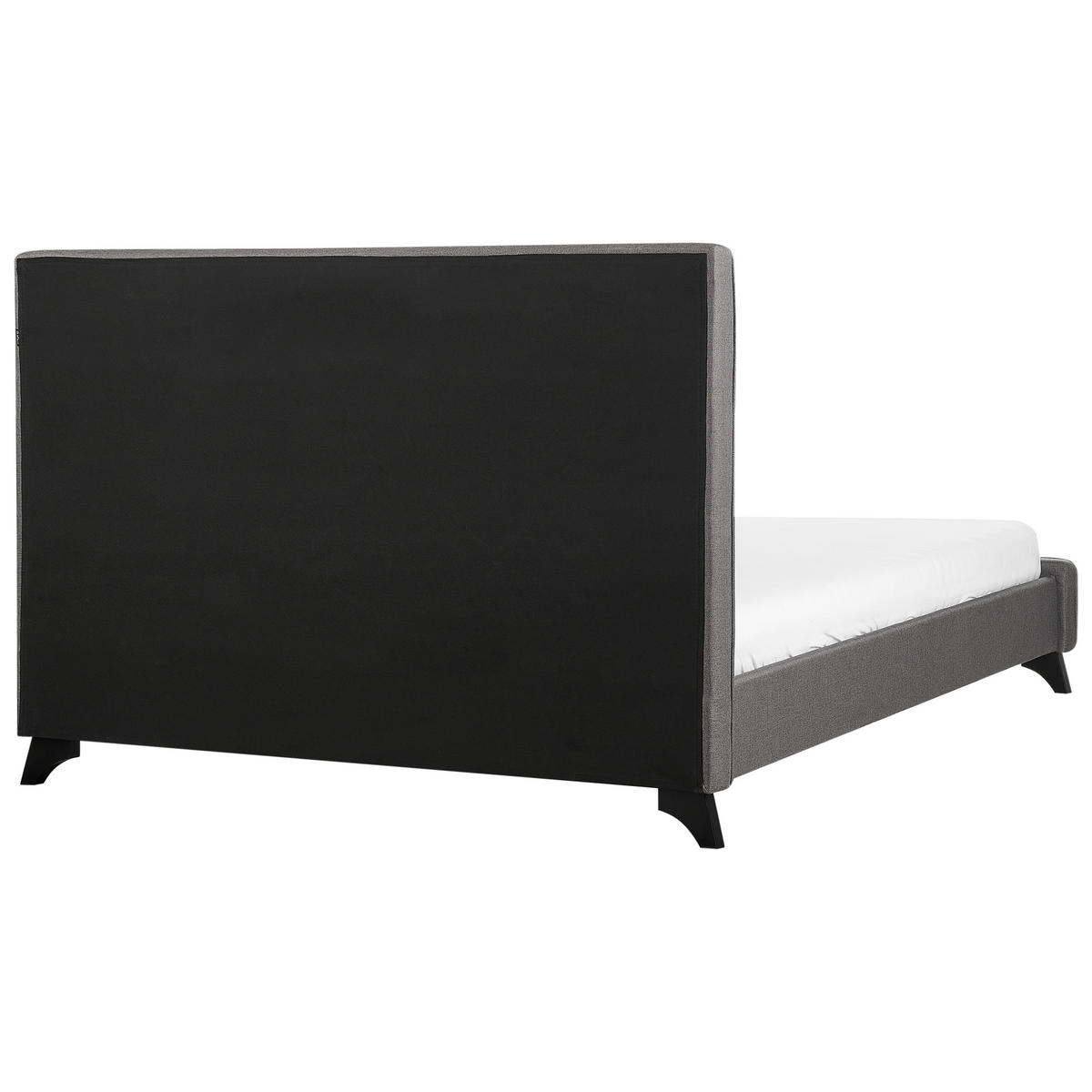 POLSTERBETT mit Lattenrost 140x200 cm Grau Ambassador - Grau, Textil (140/200cm) - Beliani