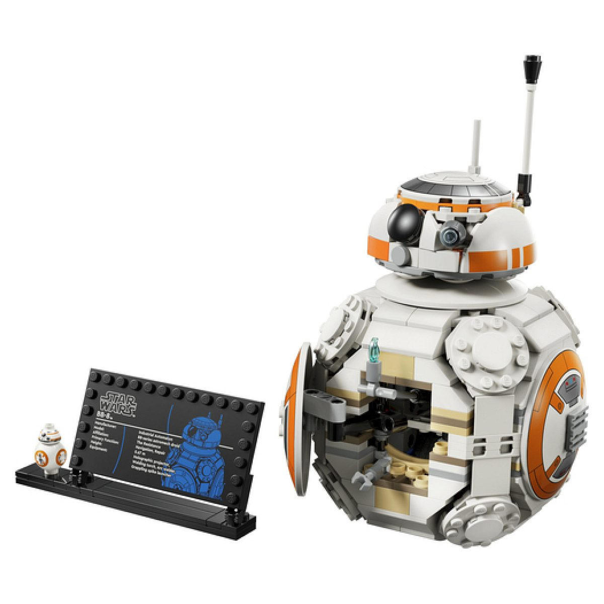 KLEMMBAUSTEINE BB-8 Star Wars - Rot, Kunststoff (26.2/7.6/28.2cm) - Lego