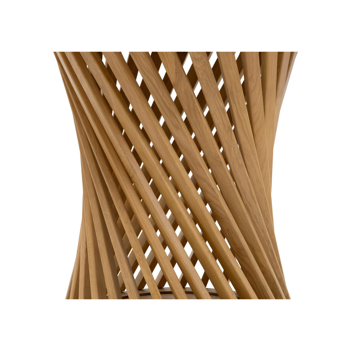 ESSTISCH Emma, Natur Massiveiche - Beige, Holz (120/120/75cm) - WOODEK