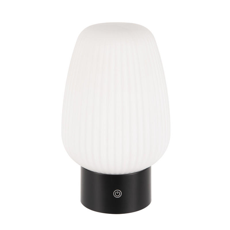 LED-TISCHLEUCHTE BUCKLEY Ⅲ 21/13/9 cm - Weiß, Glas (21/13/9cm) - Nettlife