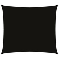 SONNENSEGEL Oxford-Gewebe Rechteckig 2,5x3 m Schwarz - Schwarz, Textil (300/250cm) - furnicato
