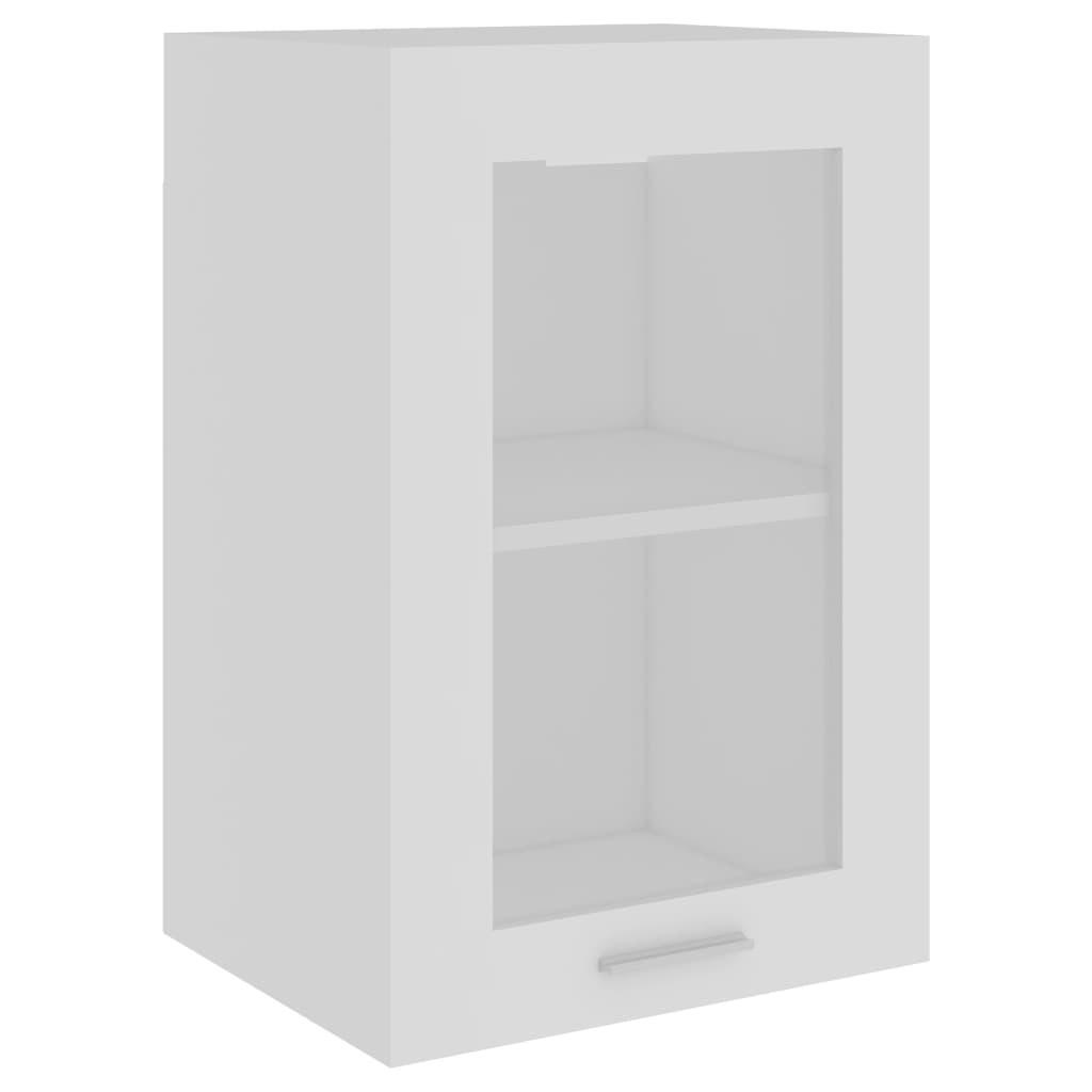 vidaXL Hängeglasschrank Weiß 40x60x31 cm
