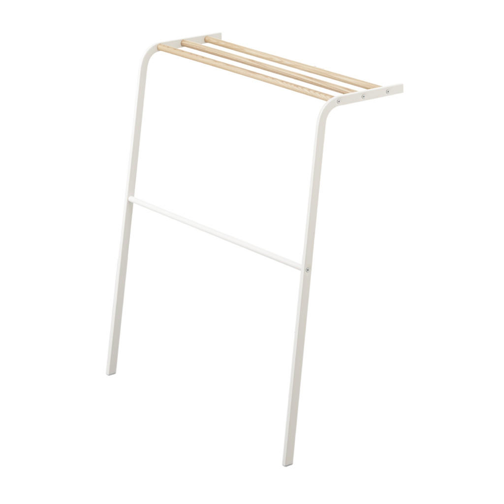 HANDTUCHHALTER Tosca 2784 weiß 75x65x33 cm - Weiß, Metall (65/75/33cm) - Yamazaki