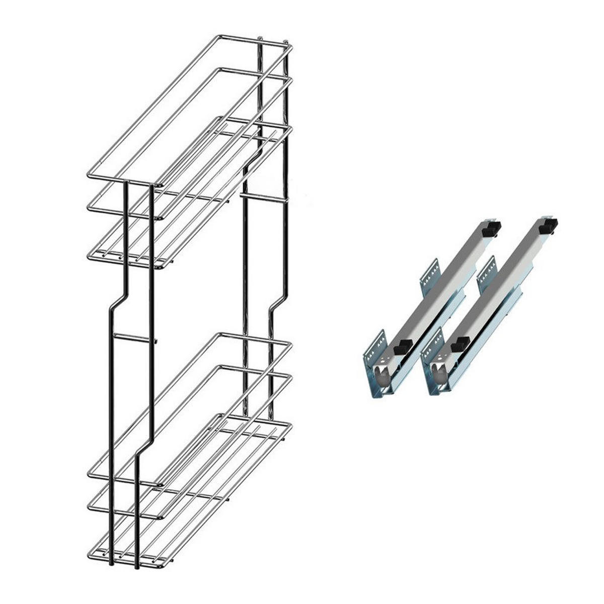 WINKELKÜCHE eiche artisan / schwarz matt & smaragdgrün super matt 13-teilig - Braun/Grün, Holzwerkstoff (365/207/270cm) - Feldmann-Wohnen