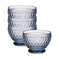 DESSERTSCHALEN Boston Coloured Blau ø 11,7 cm 4er Set - Blau, Glas (11.7cm) - Villeroy & Boch