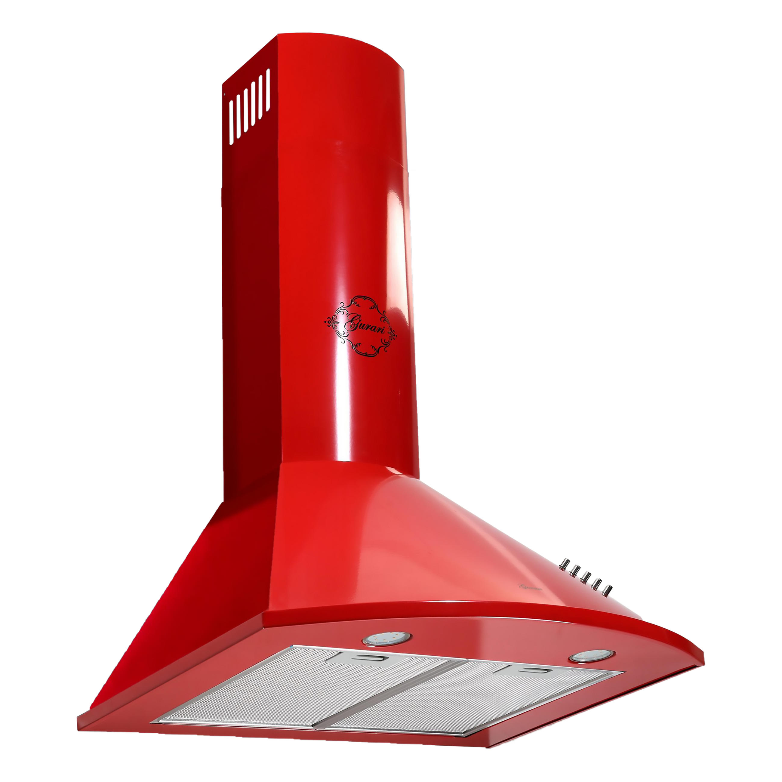 Gurari Dunstabzugshaube Rot 60x117x50 cm