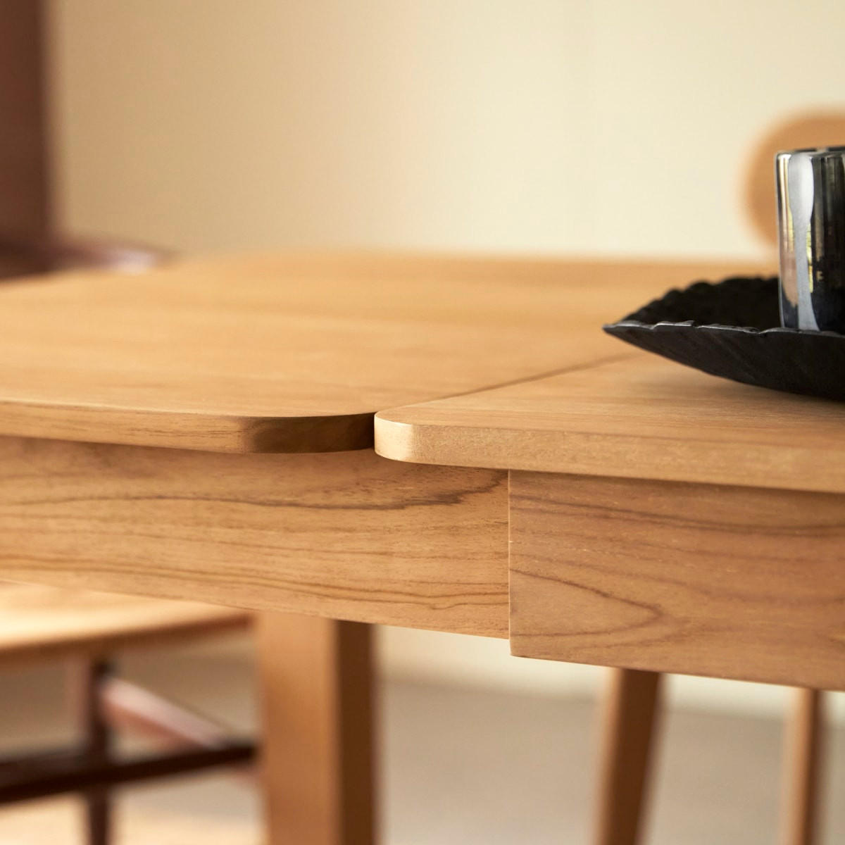 TISCH Léon Natur aus Teak - Naturfarben, Holz (90/240/75cm) - Tikamoon