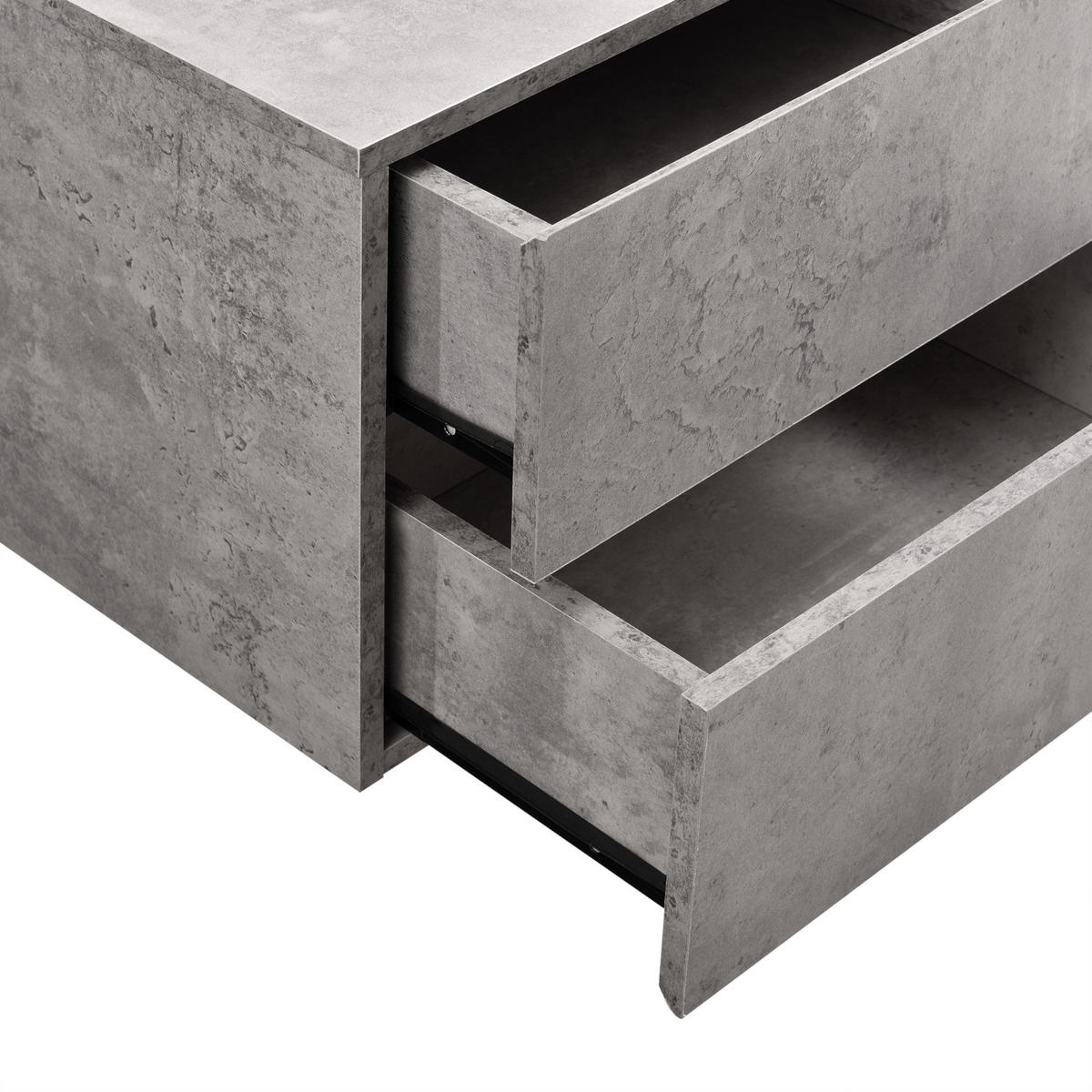WANDREGAL Ampfing - Grau, Holzwerkstoff (40/30/29cm) - [en.casa]