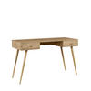 SCHREIBTISCH Laptoptisch Febog EICHENFARBE - Sonoma Eiche, Holz (54/135/79cm) - Fedve
