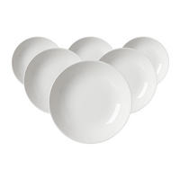 SUPPENTELLER Levi Weiß ø 22 cm 6er Set - Weiß, Keramik (22cm) - Ritzenhoff Breker