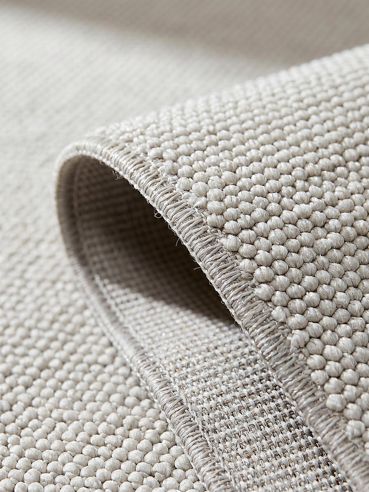 KURZFLORTEPPICH Waschbar NORA, einfarbig, Grau, 200 x 310 cm - Grau, Textil (310/200cm) - KADIMA DESIGN