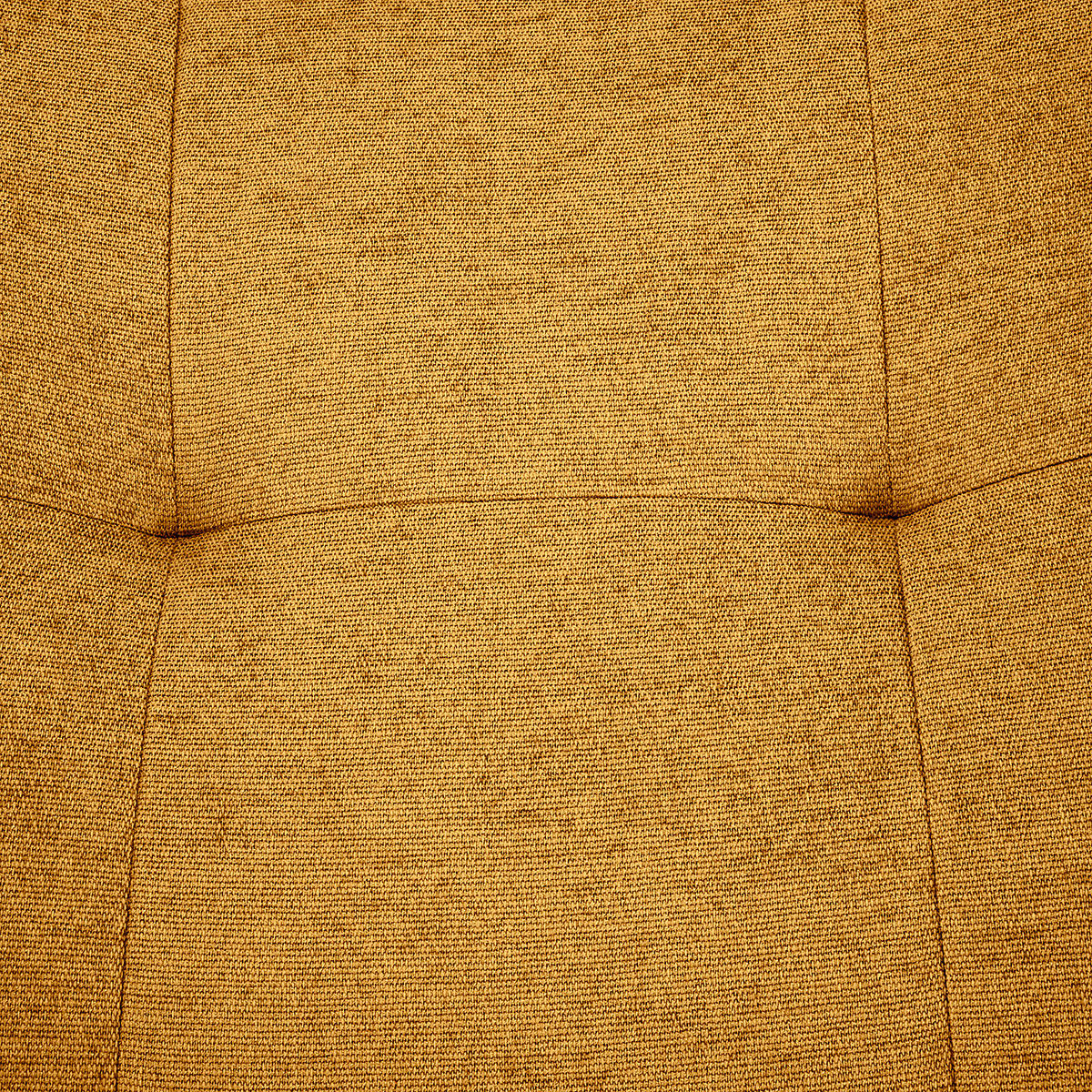 POLSTERHOCKER - Gelb/Schwarz, Textil/Metall (67/47/50cm) - home24