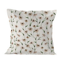 KISSENBEZUG tinny bloom 80x80 cm mehrfarbig - Multicolor, Textil (80/80cm) - Happy Friday