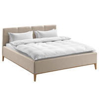 POLSTERBETT - Grau, Textil (180/200cm) - home24