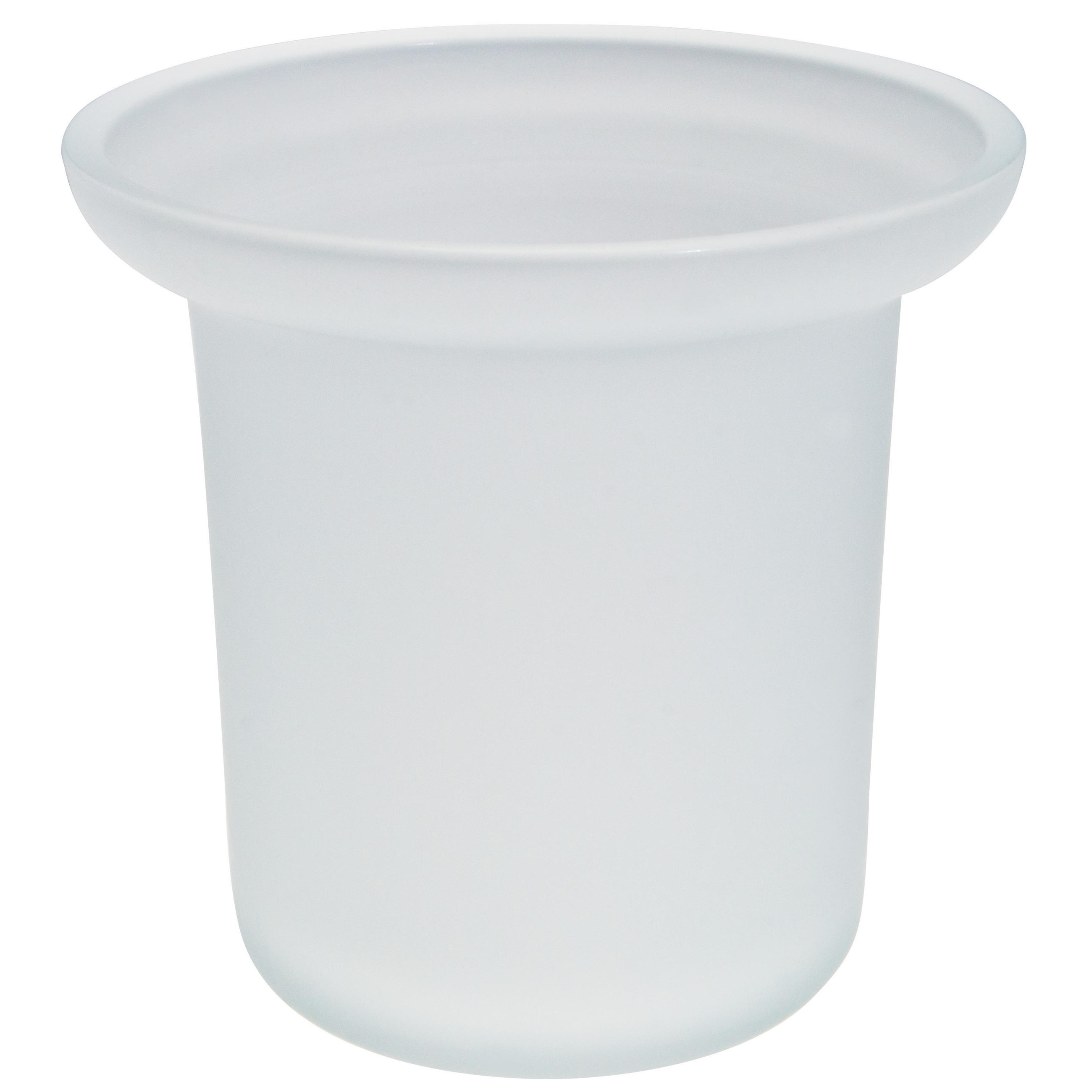 ERSATZGLAS PIAZZA & LUCENTE, satiniertes Glas - Weiß, Glas (11.5/11/11.5cm) - bremermann