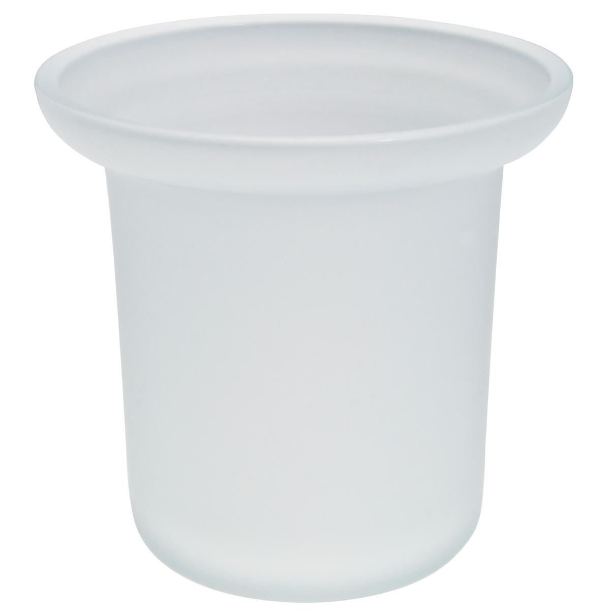 ERSATZGLAS PIAZZA & LUCENTE, satiniertes Glas - Weiß, Glas (11.5/11/11.5cm) - bremermann