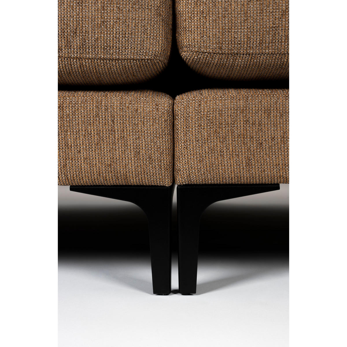 SOFA 3-SITZER Balcony Braun - Braun, Textil (256/85/99cm) - Zuiver