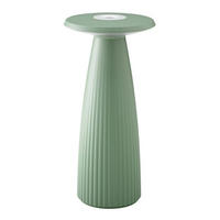 AKKULEUCHTE Nuflair Salbeigrün - Salbeigrün, Metall (4.25/4.25/24cm) - Sigor