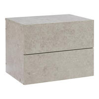 WANDREGAL Ampfing - Grau, Holzwerkstoff (40/30/29cm) - [en.casa]