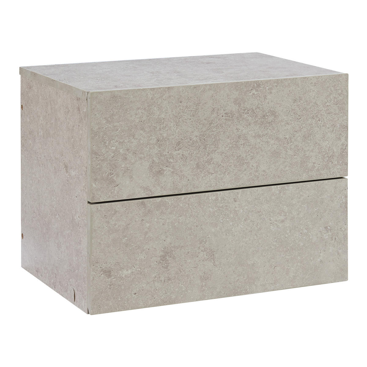 WANDREGAL Ampfing - Grau, Holzwerkstoff (40/30/29cm) - [en.casa]