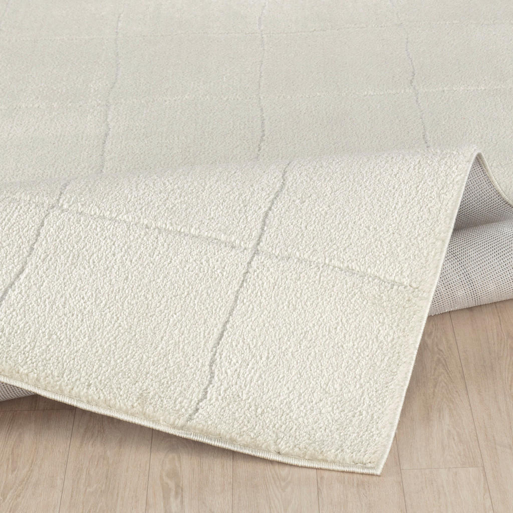 Thumbnail - Livabliss Kurzflorteppich, Weiß, Textil, Grafikmuster, Rechteckig, 200x275 cm, Oeko-Tex® Standard 100, in verschiedenen ...